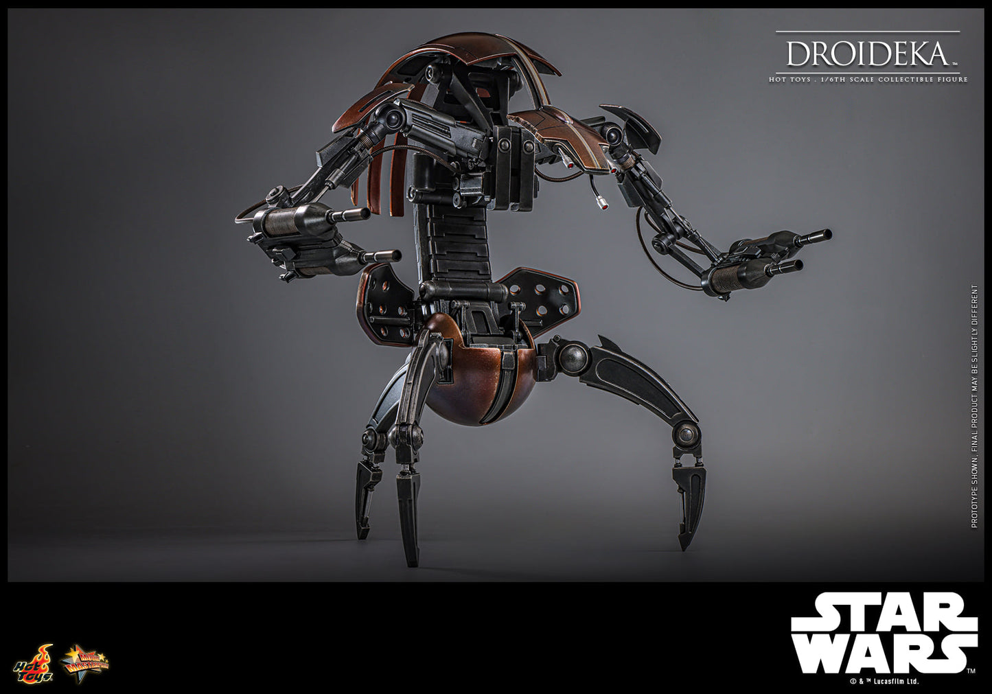 Hot Toys - MMS755 Star Wars I : The Phantom Menace – Droideka - 1/6 Scale Collectible Figure