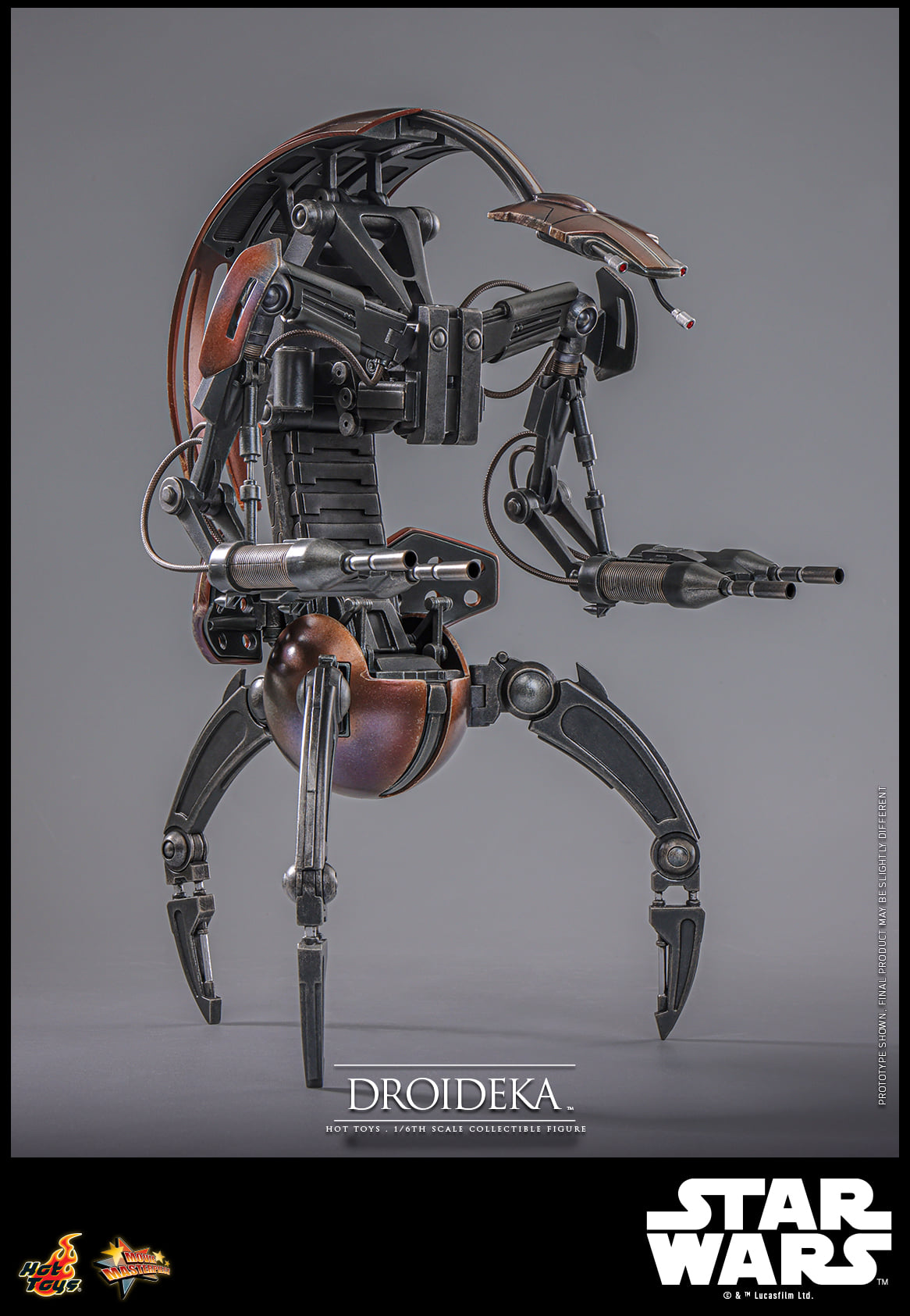 Hot Toys - MMS755 Star Wars I : The Phantom Menace – Droideka - 1/6 Scale Collectible Figure