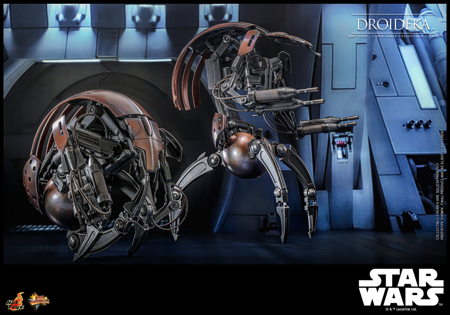 Hot Toys - MMS755 Star Wars I : The Phantom Menace – Droideka - 1/6 Scale Collectible Figure