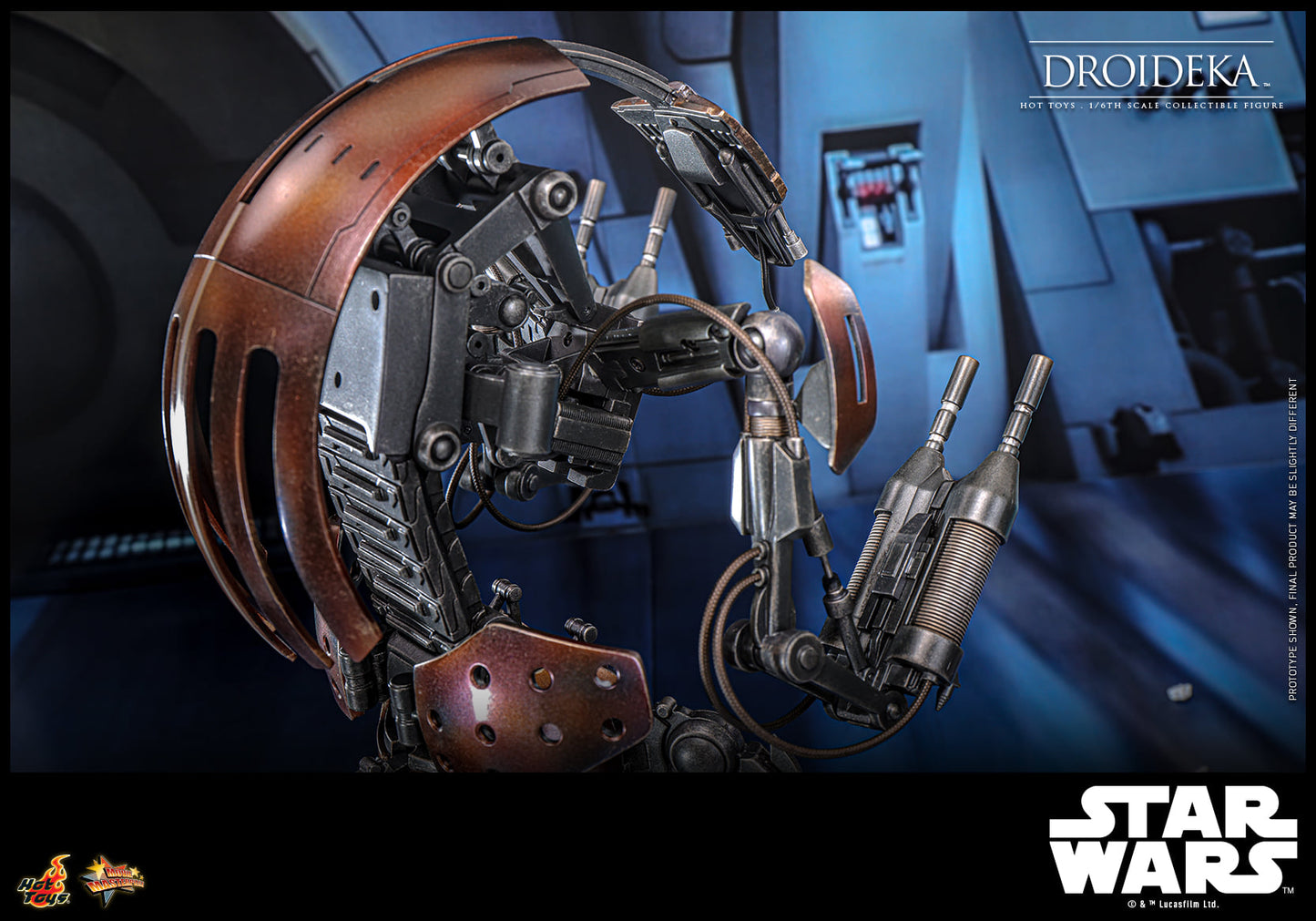 Hot Toys - MMS755 Star Wars I : The Phantom Menace – Droideka - 1/6 Scale Collectible Figure