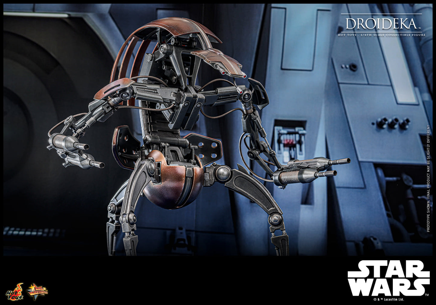 Hot Toys - MMS755 Star Wars I : The Phantom Menace – Droideka - 1/6 Scale Collectible Figure