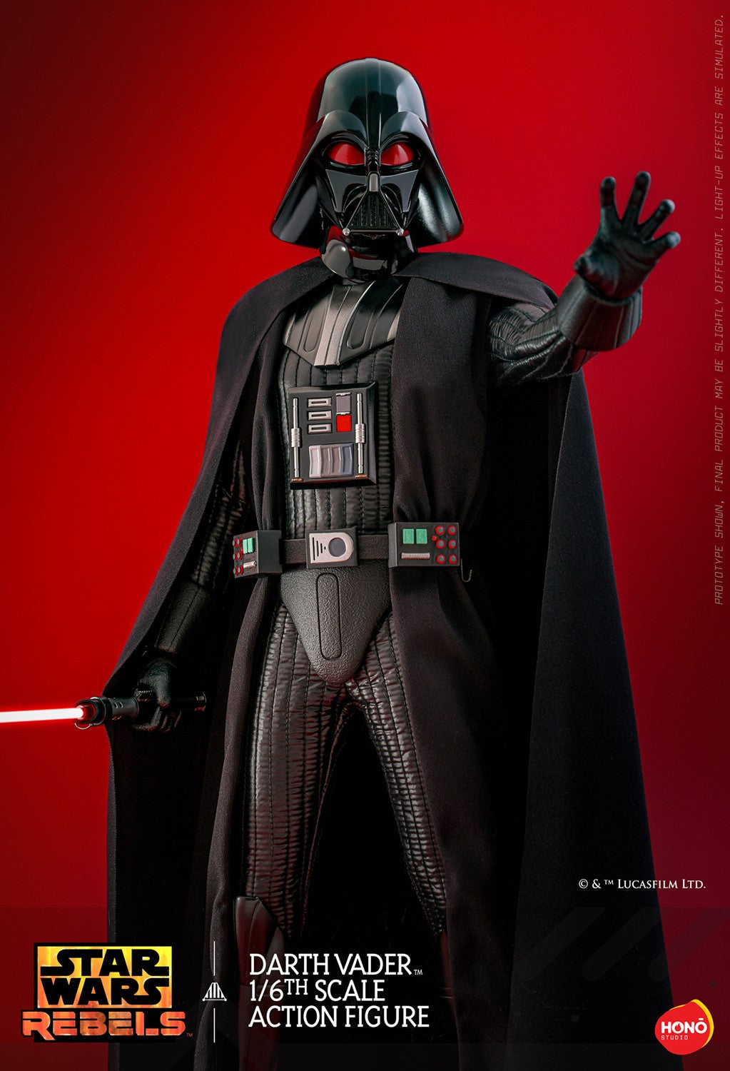 (Preorder) Hot Toys HS10 Hono Studio Star Wars [Rebels Darth Vader] 1/6 Scale Collectible Figure