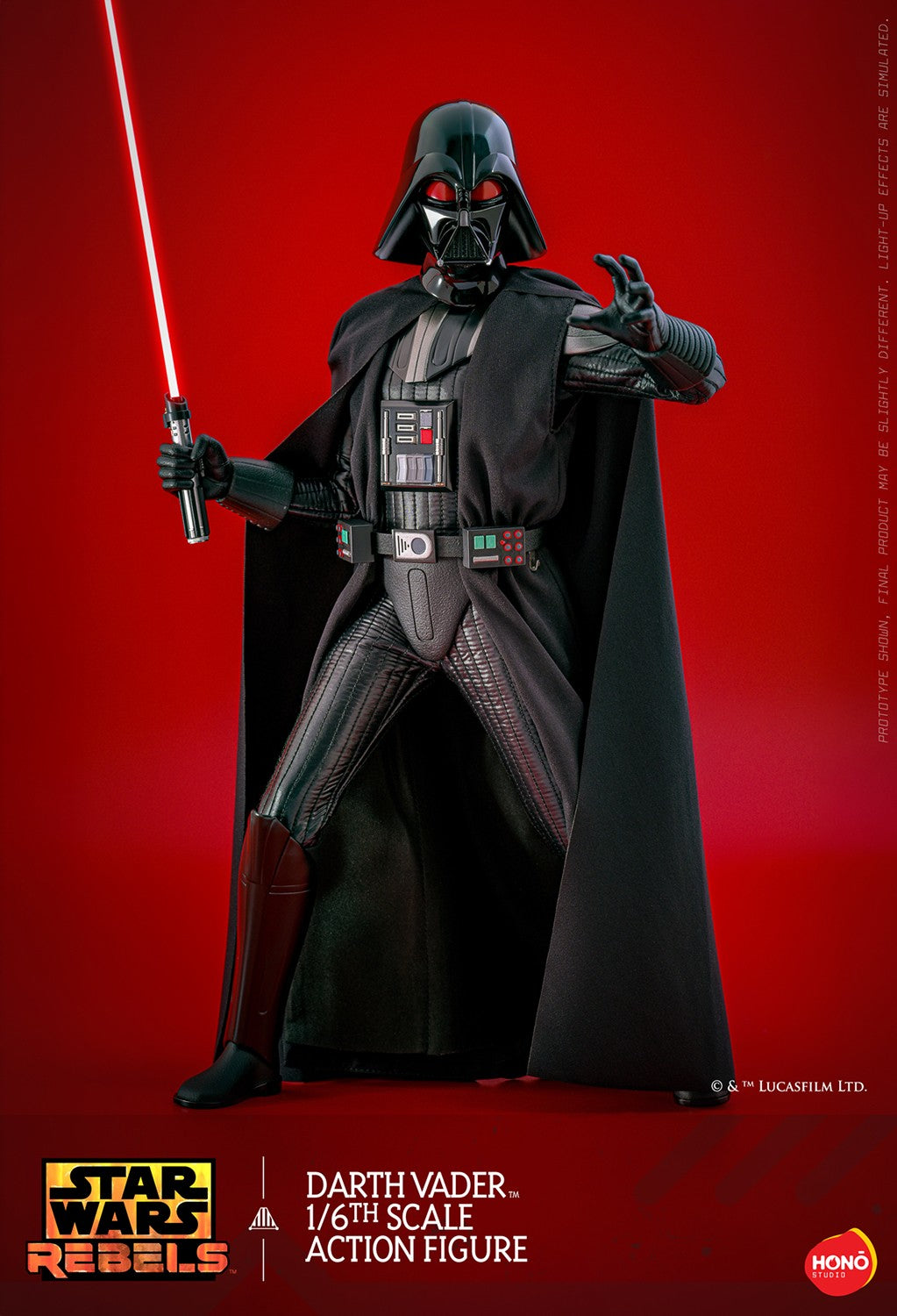 (Preorder) Hot Toys HS10 Hono Studio Star Wars [Rebels Darth Vader] 1/6 Scale Collectible Figure