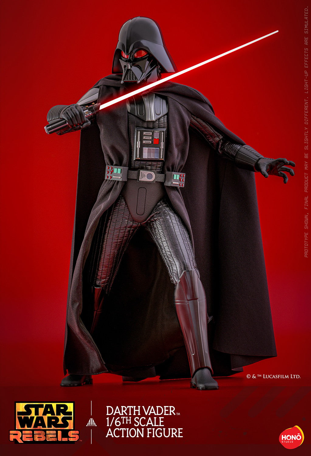 (Preorder) Hot Toys HS10 Hono Studio Star Wars [Rebels Darth Vader] 1/6 Scale Collectible Figure