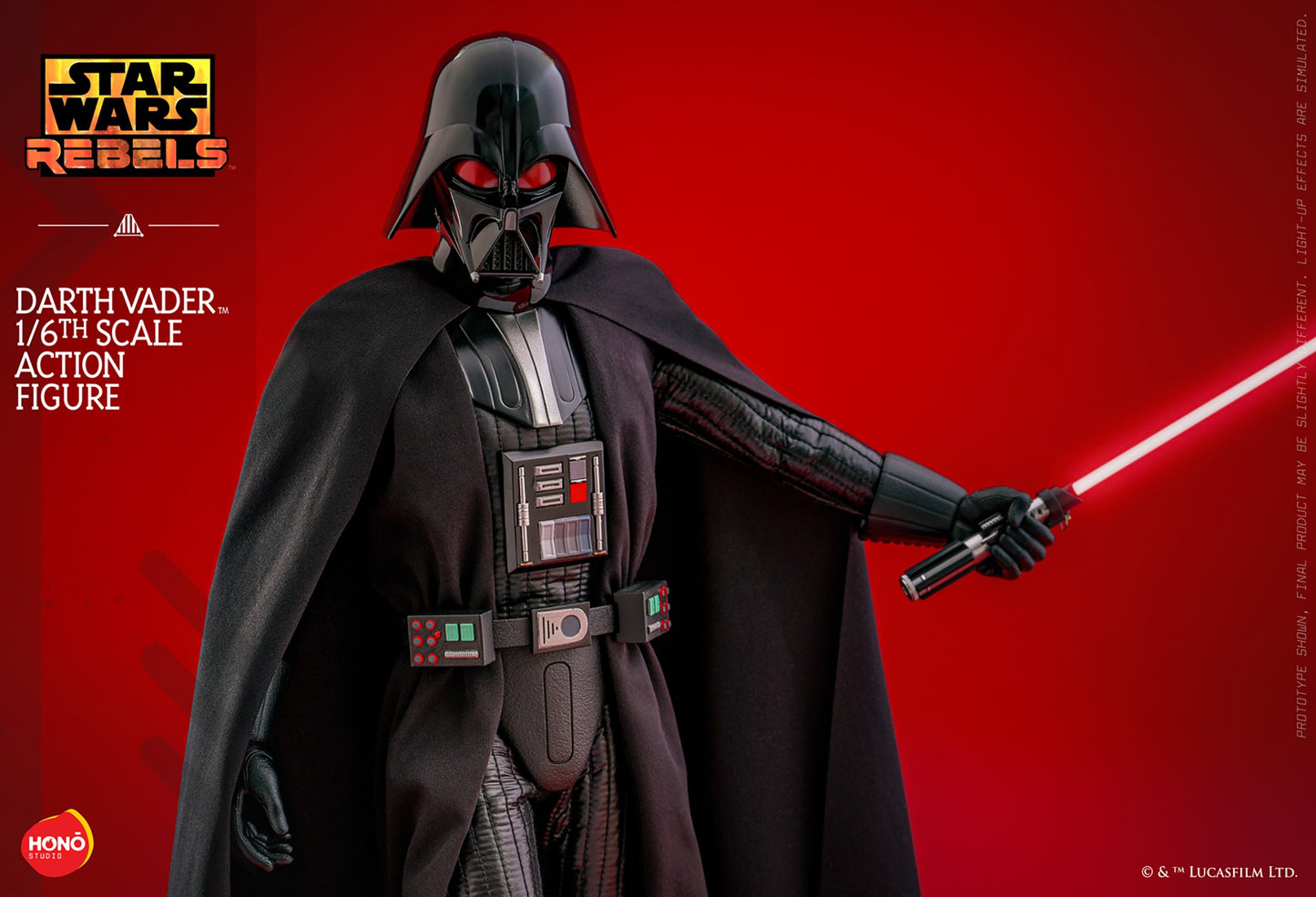 (Preorder) Hot Toys HS10 Hono Studio Star Wars [Rebels Darth Vader] 1/6 Scale Collectible Figure