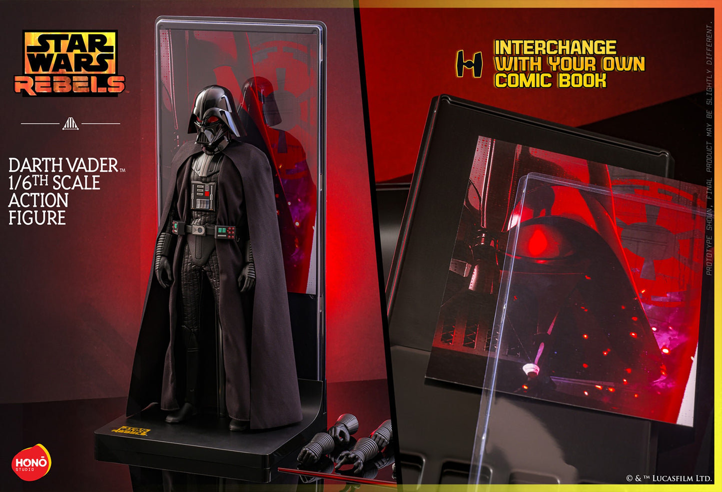 (Preorder) Hot Toys HS10 Hono Studio Star Wars [Rebels Darth Vader] 1/6 Scale Collectible Figure