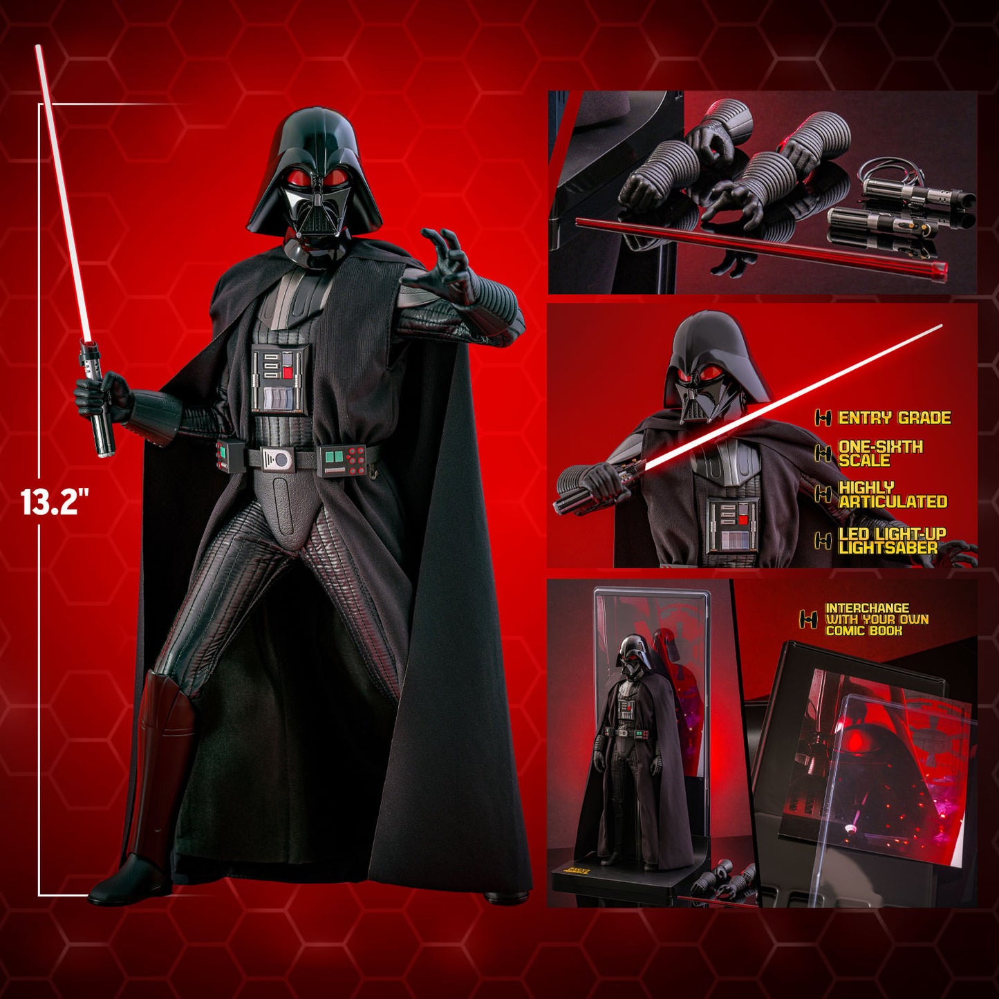 (Preorder) Hot Toys HS10 Hono Studio Star Wars [Rebels Darth Vader] 1/6 Scale Collectible Figure