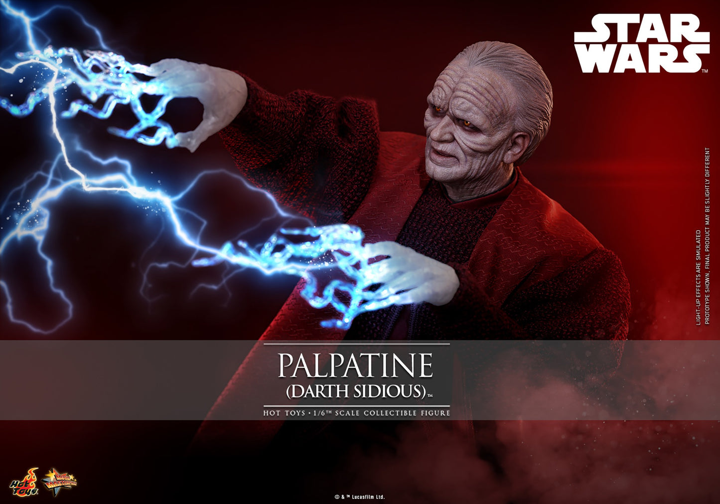 (Preorder) Hot Toys MMS805 Star Wars: Episode III Revenge of the Sith [Palpatine] (Darth Sidious) 1/6 Scale Collectible Figure