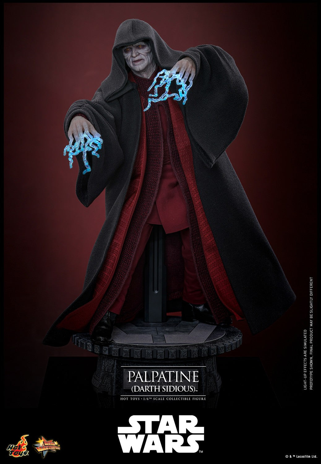 (Preorder) Hot Toys MMS805 Star Wars: Episode III Revenge of the Sith [Palpatine] (Darth Sidious) 1/6 Scale Collectible Figure