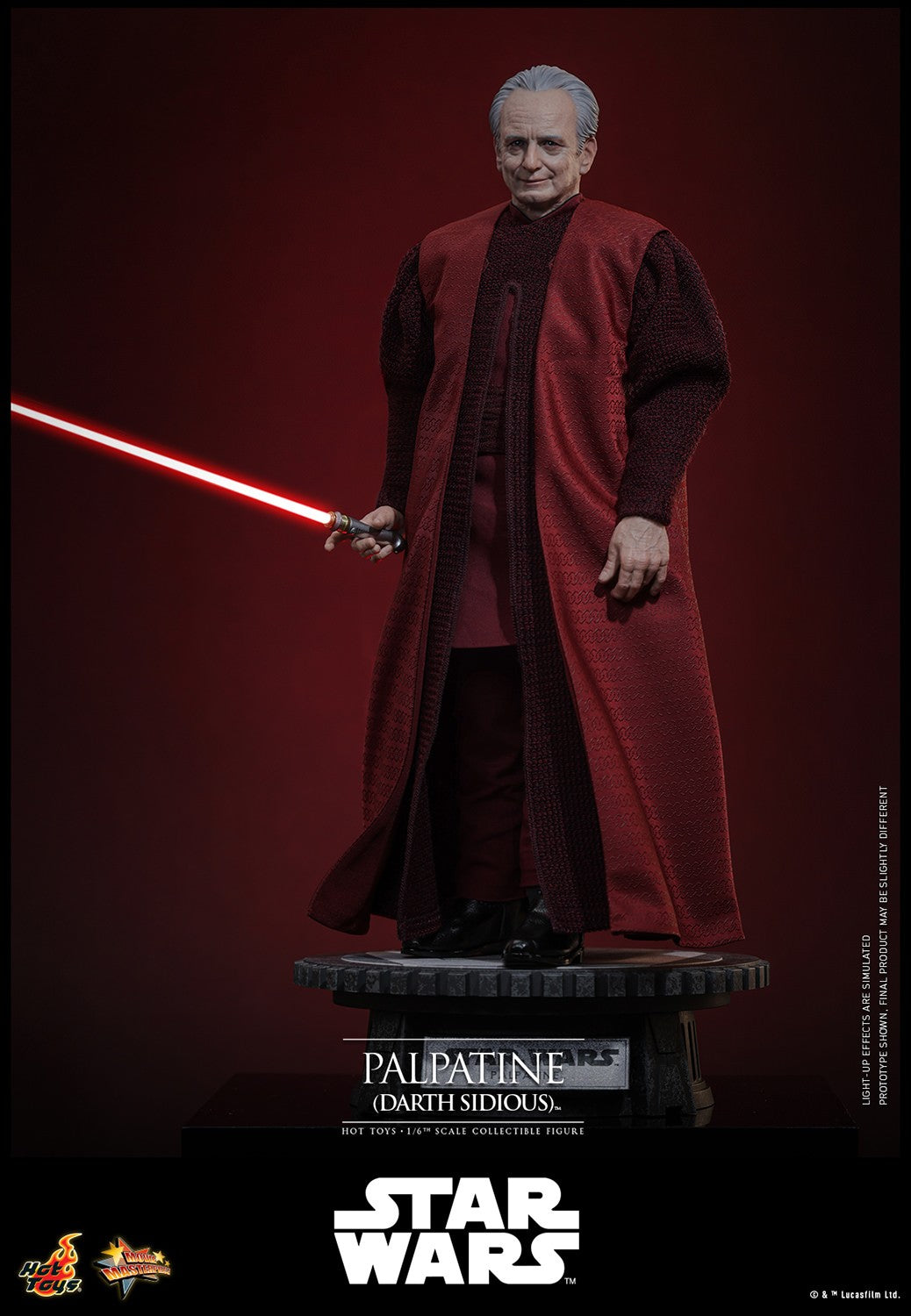 (Preorder) Hot Toys MMS805 Star Wars: Episode III Revenge of the Sith [Palpatine] (Darth Sidious) 1/6 Scale Collectible Figure