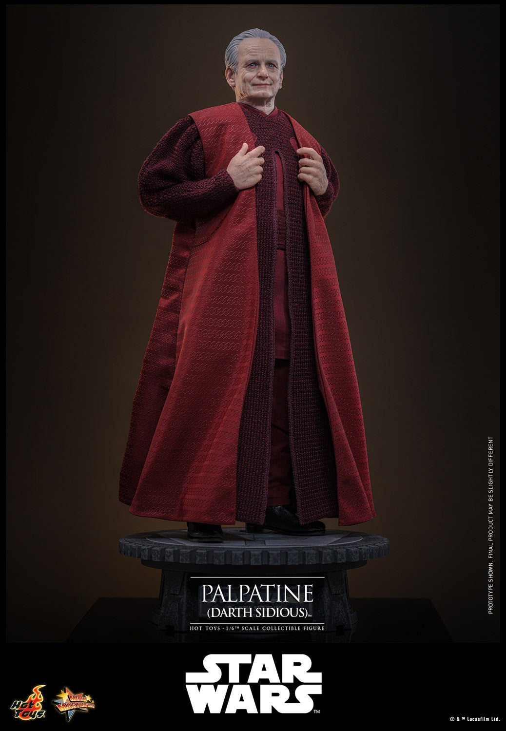 (Preorder) Hot Toys MMS805 Star Wars: Episode III Revenge of the Sith [Palpatine] (Darth Sidious) 1/6 Scale Collectible Figure