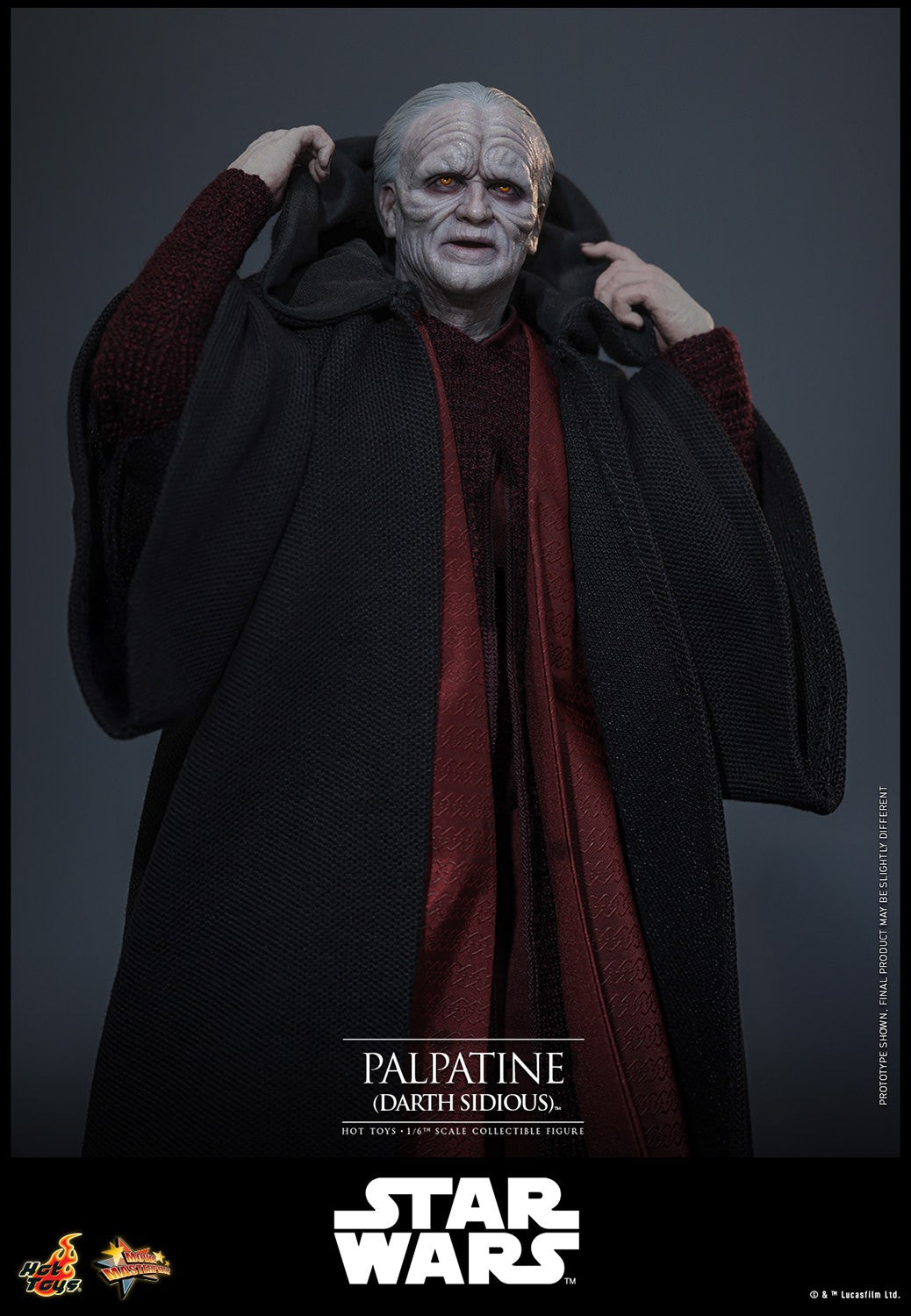 (Preorder) Hot Toys MMS805 Star Wars: Episode III Revenge of the Sith [Palpatine] (Darth Sidious) 1/6 Scale Collectible Figure