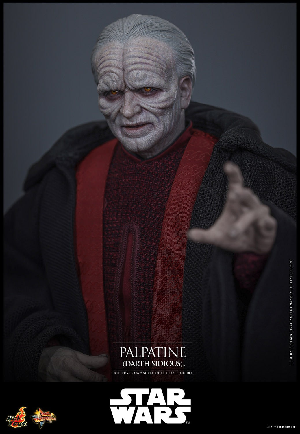 (Preorder) Hot Toys MMS805 Star Wars: Episode III Revenge of the Sith [Palpatine] (Darth Sidious) 1/6 Scale Collectible Figure