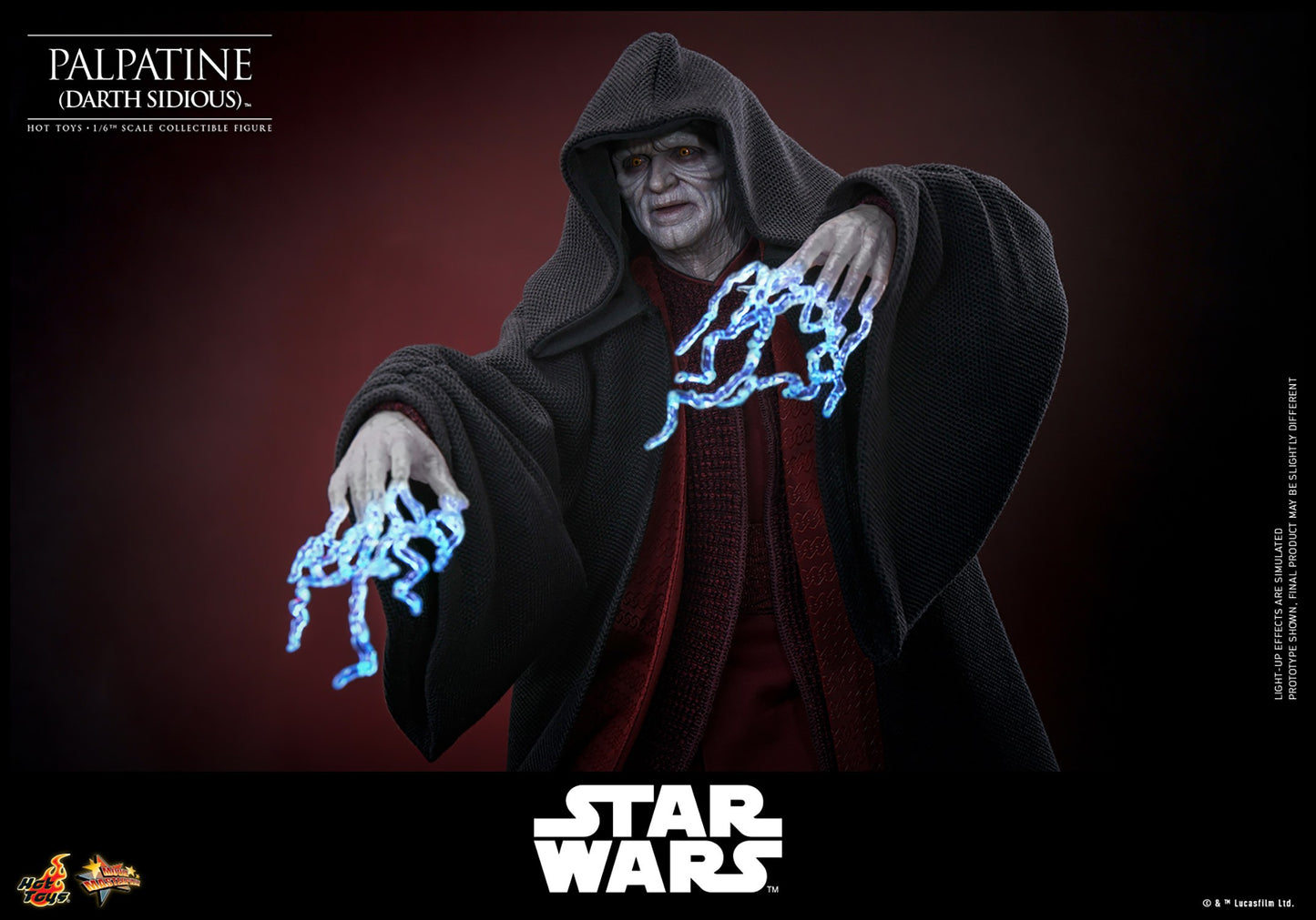 (Preorder) Hot Toys MMS805 Star Wars: Episode III Revenge of the Sith [Palpatine] (Darth Sidious) 1/6 Scale Collectible Figure