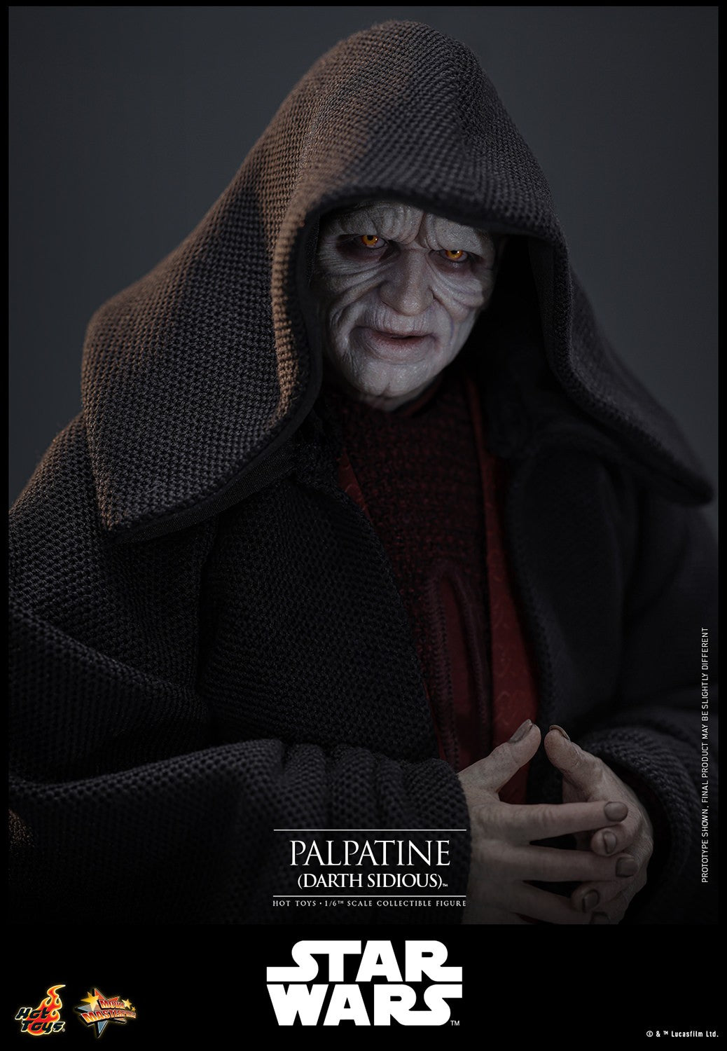 (Preorder) Hot Toys MMS805 Star Wars: Episode III Revenge of the Sith [Palpatine] (Darth Sidious) 1/6 Scale Collectible Figure