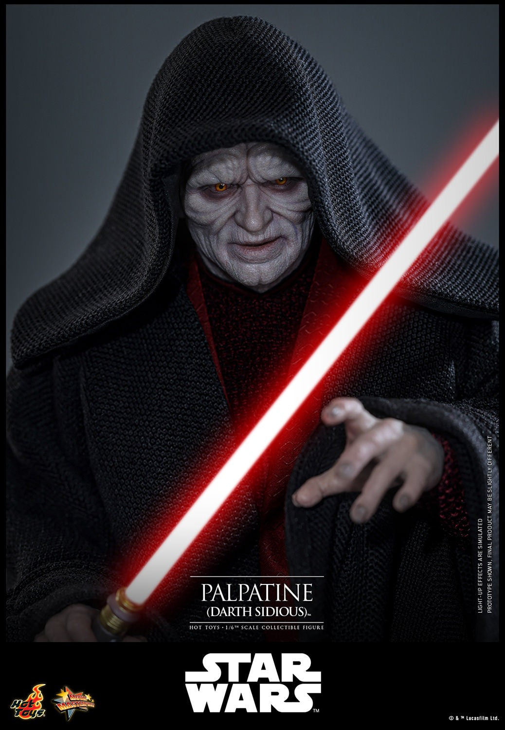 (Preorder) Hot Toys MMS805 Star Wars: Episode III Revenge of the Sith [Palpatine] (Darth Sidious) 1/6 Scale Collectible Figure
