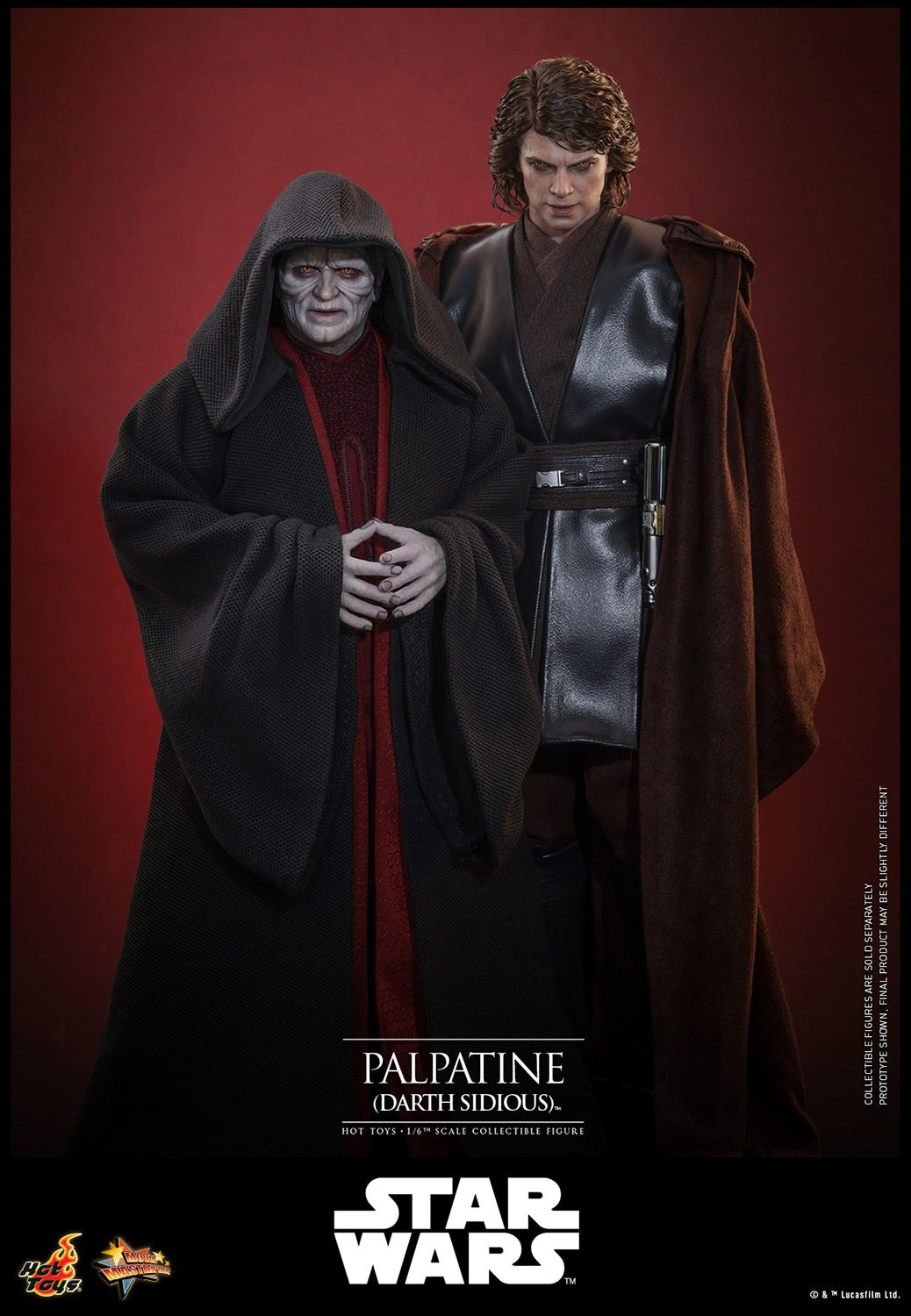 (Preorder) Hot Toys MMS805 Star Wars: Episode III Revenge of the Sith [Palpatine] (Darth Sidious) 1/6 Scale Collectible Figure