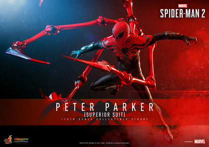 [Preorder] Hot Toys VGM61 [Peter Parker (Superior Suit)] (Marvel’s Spider-Man 2) 1/6 Scale Collectible Figure