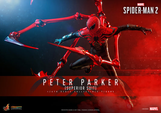 [Preorder] Hot Toys VGM61 [Peter Parker (Superior Suit)] (Marvel’s Spider-Man 2) 1/6 Scale Collectible Figure