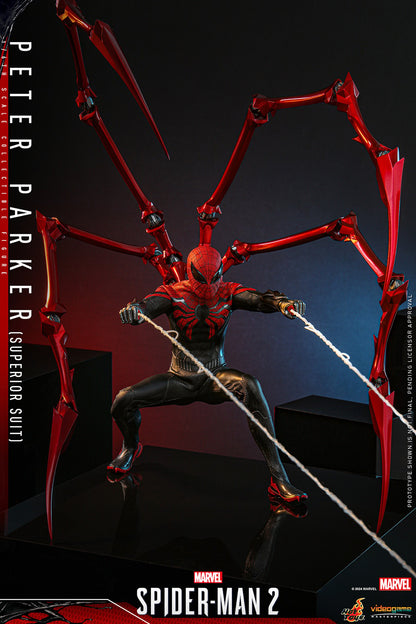 [Preorder] Hot Toys VGM61 [Peter Parker (Superior Suit)] (Marvel’s Spider-Man 2) 1/6 Scale Collectible Figure