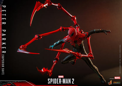 [Preorder] Hot Toys VGM61 [Peter Parker (Superior Suit)] (Marvel’s Spider-Man 2) 1/6 Scale Collectible Figure