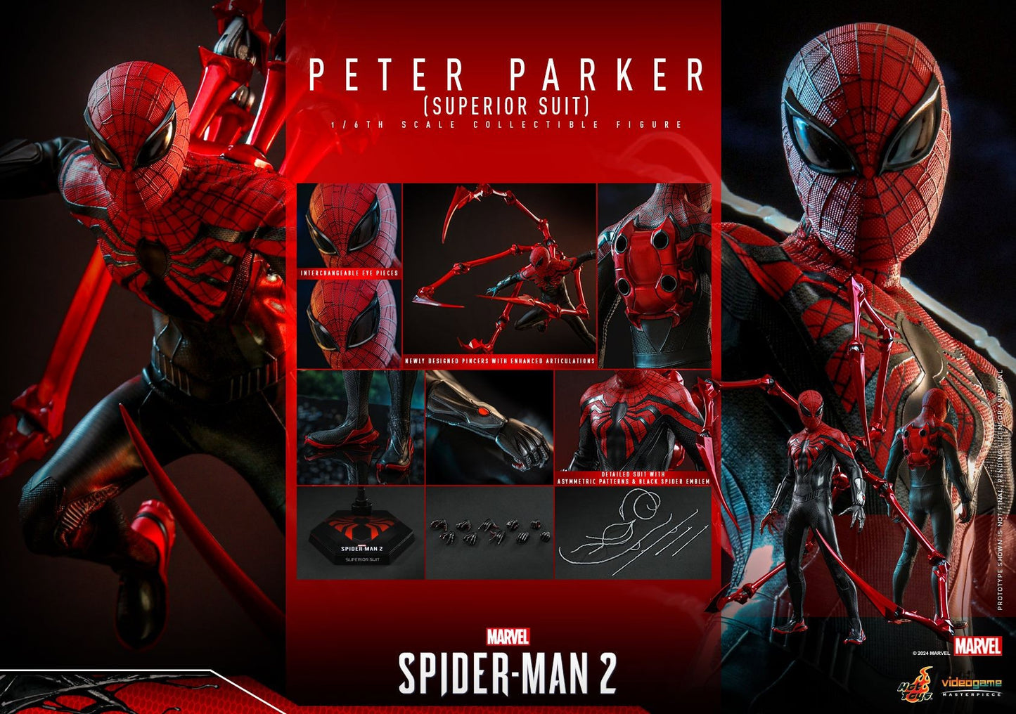 [Preorder] Hot Toys VGM61 [Peter Parker (Superior Suit)] (Marvel’s Spider-Man 2) 1/6 Scale Collectible Figure