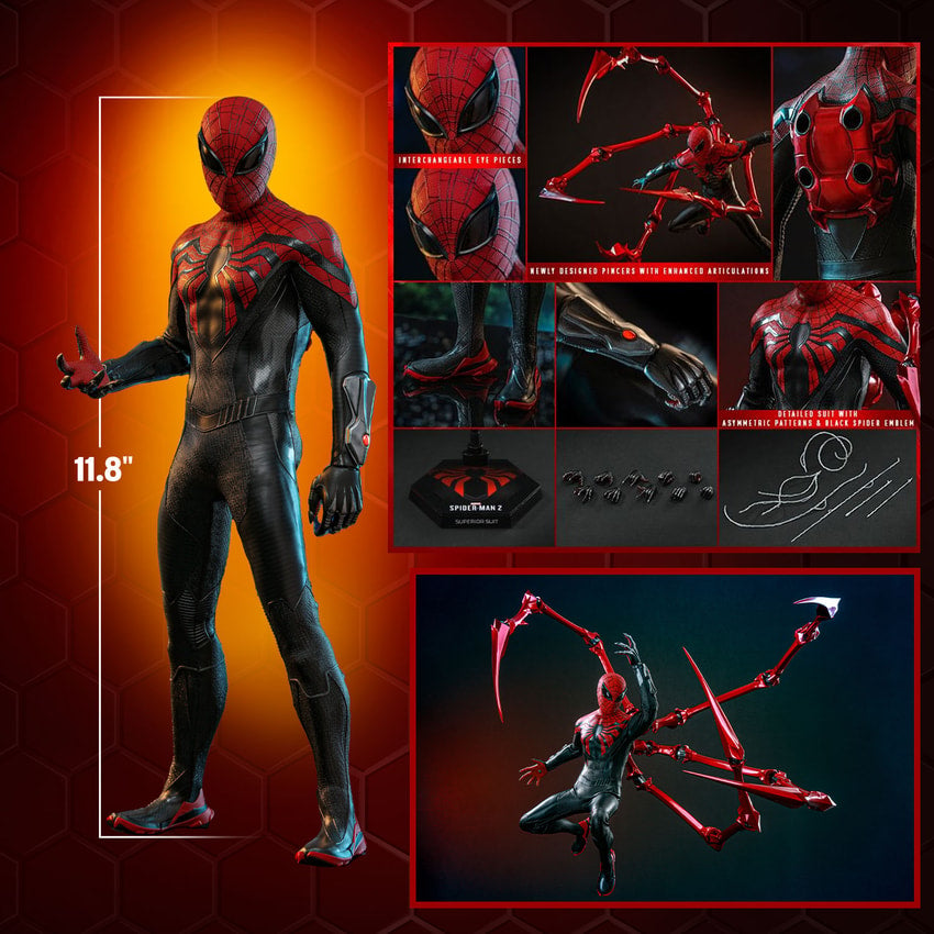 [Preorder] Hot Toys VGM61 [Peter Parker (Superior Suit)] (Marvel’s Spider-Man 2) 1/6 Scale Collectible Figure