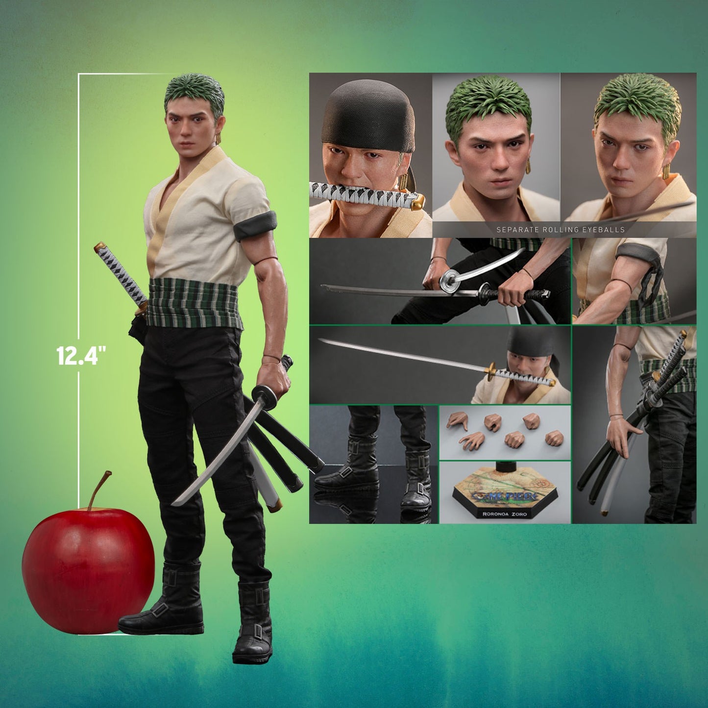 Hot Toys TMS110 [One Piece Roronoa Zoro] 1/6 Scale Collectible Figure
