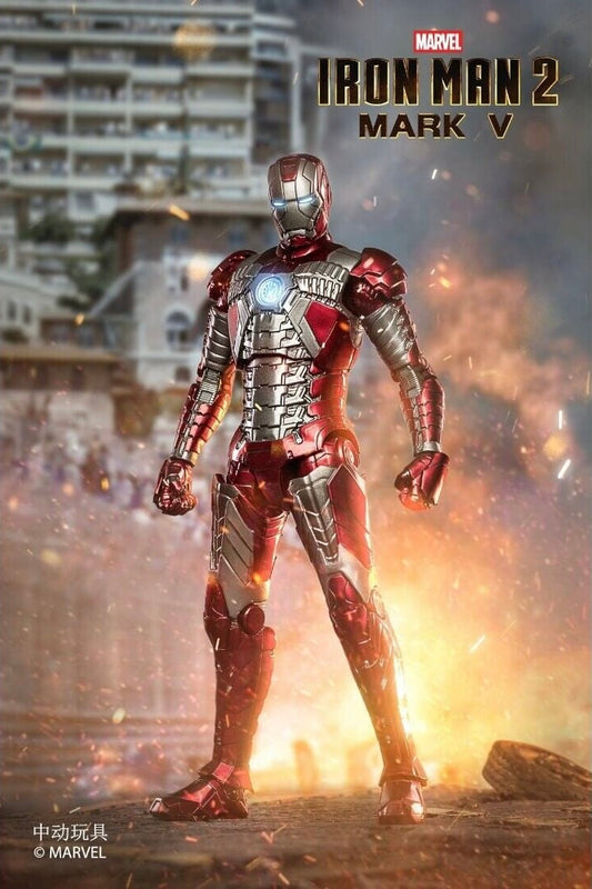 ZD Toys [Ironman 2 - Mark 5] 1:10 Scale Collectible Figure（LED Version）