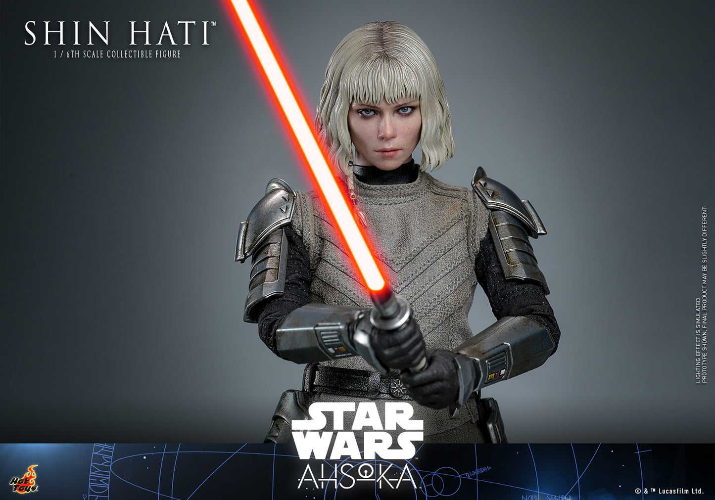Hot Toys TMS124 Star Wars [Ahsoka Shin Hati] 1/6 Scale Collectible Figure