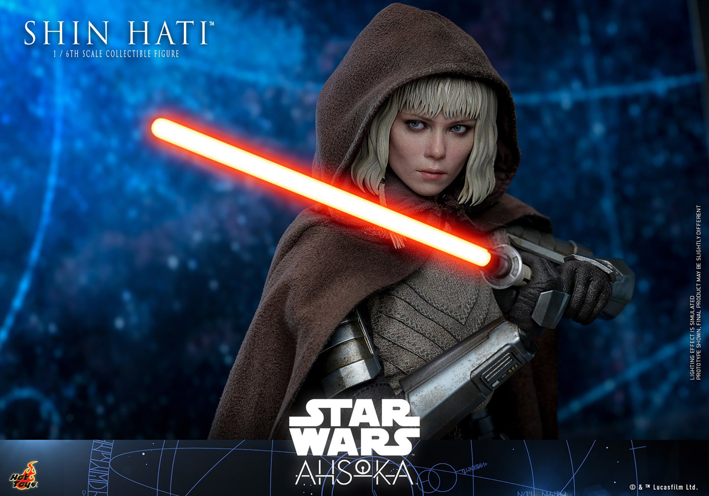 Hot Toys TMS124 Star Wars [Ahsoka Shin Hati] 1/6 Scale Collectible Figure
