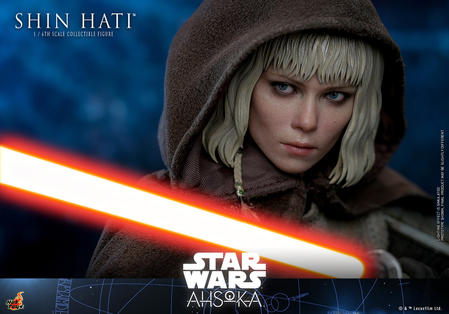 Hot Toys TMS124 Star Wars [Ahsoka Shin Hati] 1/6 Scale Collectible Figure