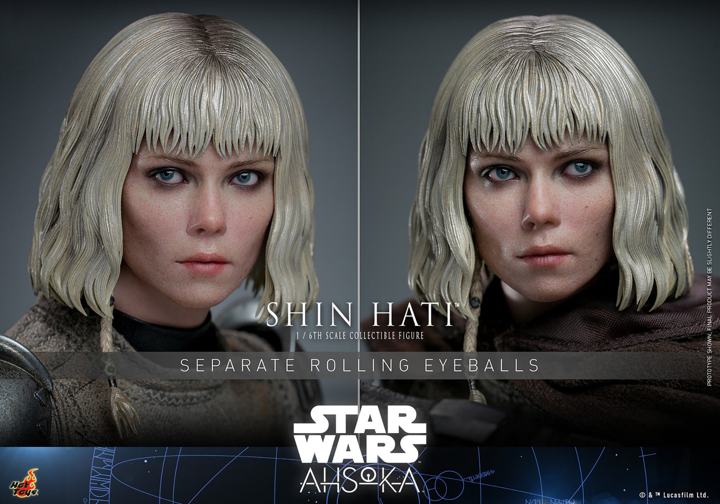 Hot Toys TMS124 Star Wars [Ahsoka Shin Hati] 1/6 Scale Collectible Figure
