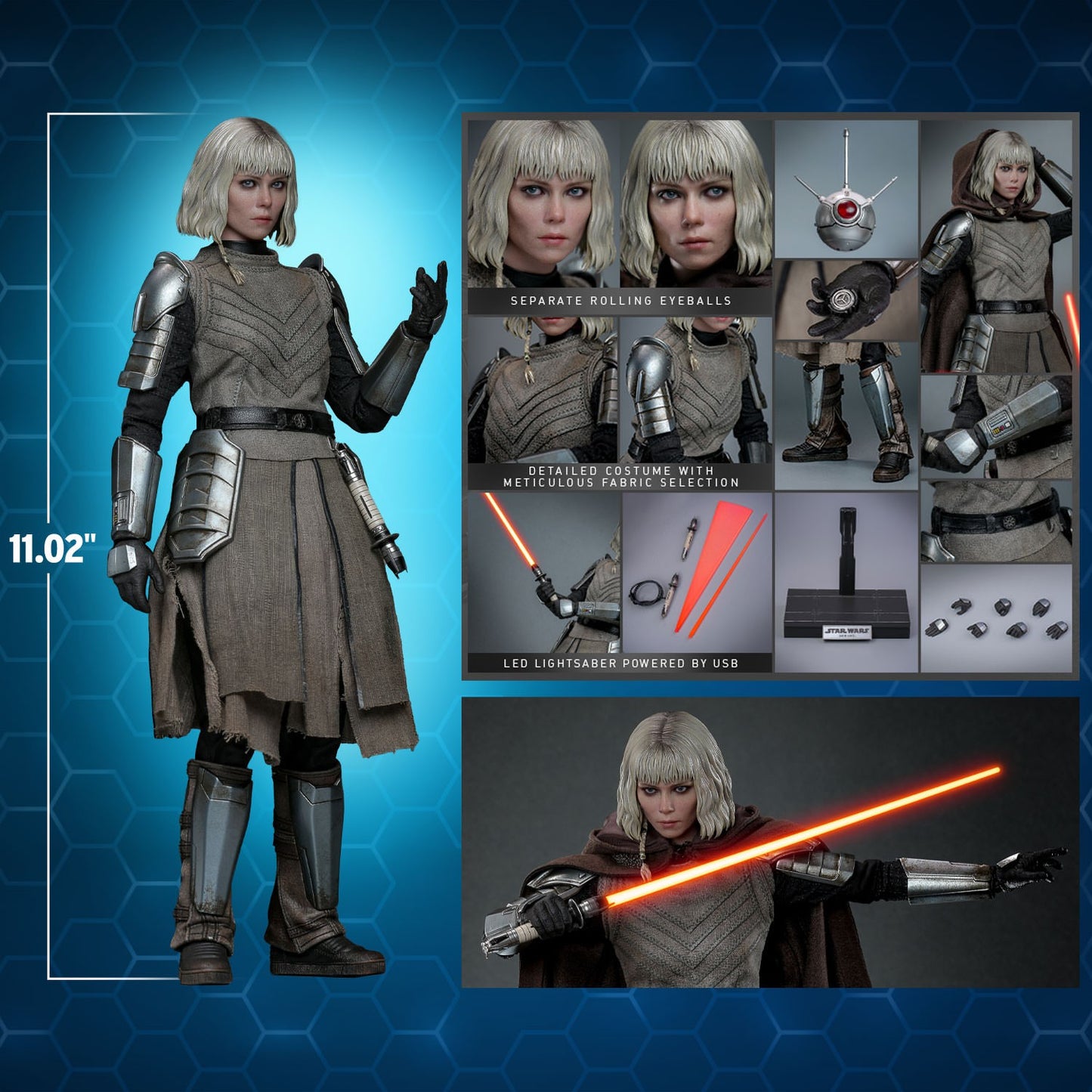 Hot Toys TMS124 Star Wars [Ahsoka Shin Hati] 1/6 Scale Collectible Figure