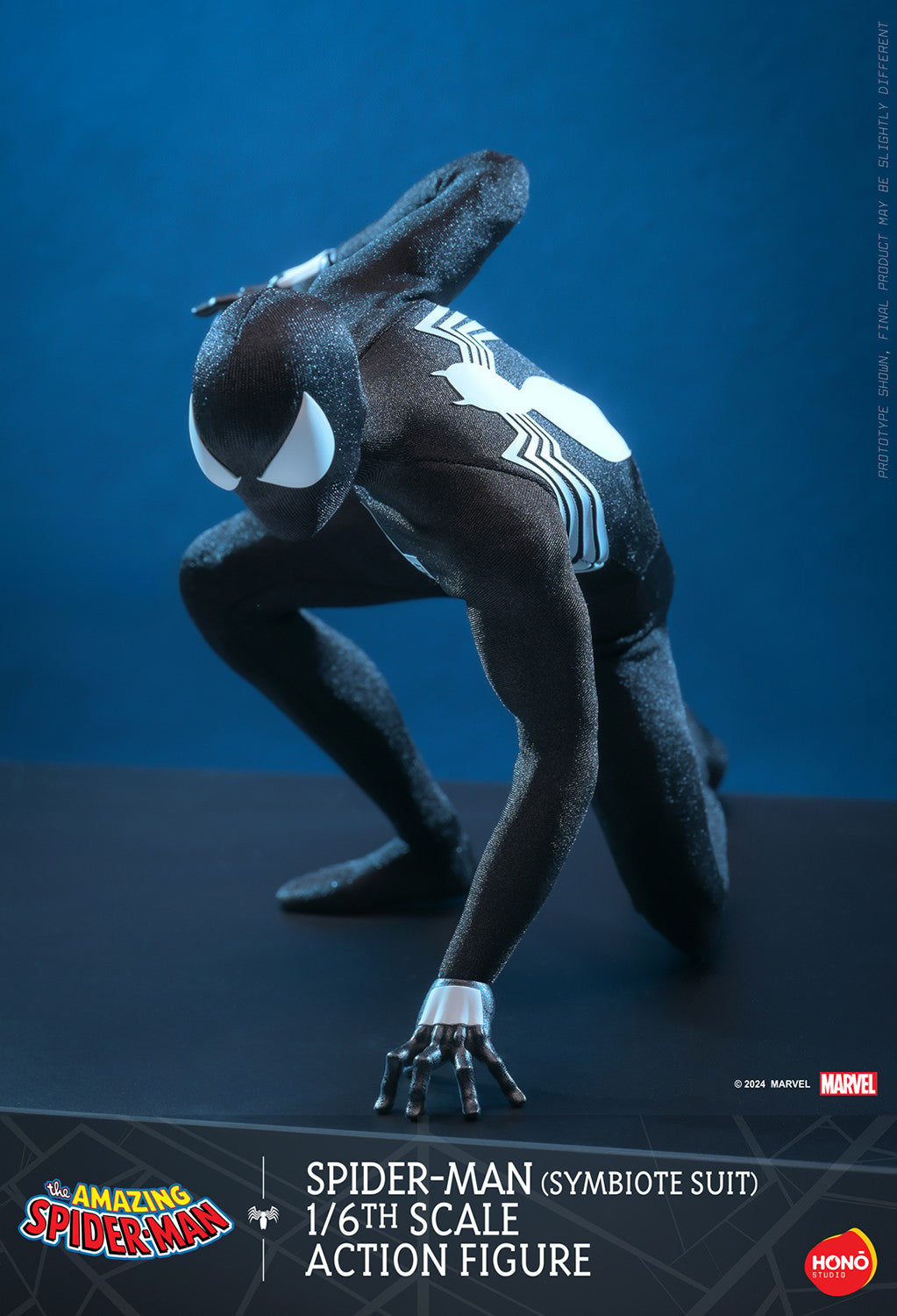 Hot Toys HS04 Hot Toys Hono Studios [Spider-Man] (Symbiote Suit) 1/6 Scale Collectible Figure