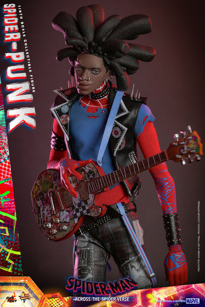 Hot Toys MMS726B Spiderman Across the Spiderverse - Spider Punk - 1/6 Scale Collectible Figure (Special Edition)