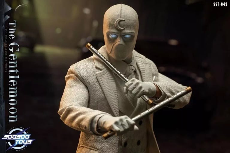 Soosootoys SST-049 Moon Knight [Gentlemoon]  12" Spector Two Heads 1/6 Scale Collectible Figure