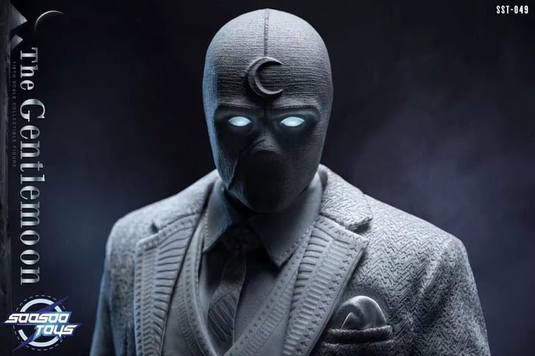 Soosootoys SST-049 Moon Knight [Gentlemoon]  12" Spector Two Heads 1/6 Scale Collectible Figure