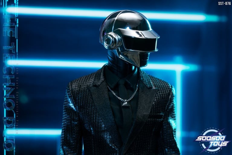 (Preorder) Soosootoys SST076 Techno Duo Figure Set [Daft Punk] EDM 1/6 Scale Collectible Figure