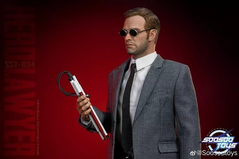 Soosootoys SST-034 Daredevil 2.0 [Lawyer Matt Murdock] 1/6 Scale Collectible Figure