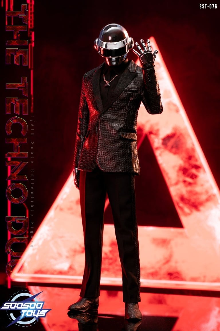 (Preorder) Soosootoys SST076 Techno Duo Figure Set [Daft Punk] EDM 1/6 Scale Collectible Figure