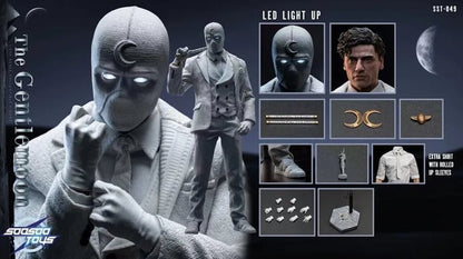 Soosootoys SST-049 Moon Knight [Gentlemoon]  12" Spector Two Heads 1/6 Scale Collectible Figure