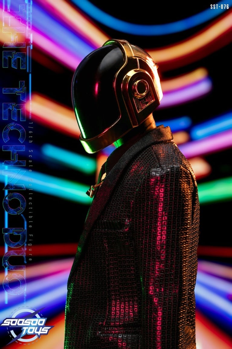 (Preorder) Soosootoys SST076 Techno Duo Figure Set [Daft Punk] EDM 1/6 Scale Collectible Figure