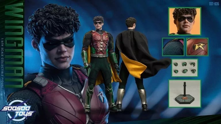 Soosootoys SST-035 [Wingman Batman Robin 12"] 1/6 Scale Collectible Figure