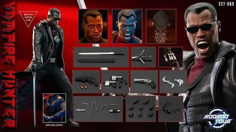 (Preorder) Soosootoys SST-060 Blade [Daywalker Vampire Hunter]  1/6 Scale Collectible Figure