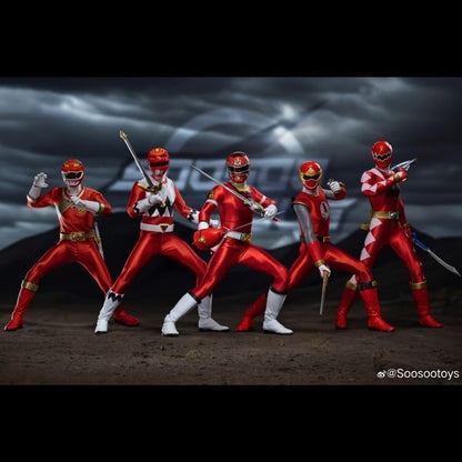 (Preorder) Soosootoys SST074ABCDE Deluxe Set Power Rangers Toy 1/6 Scale Collectible Figure
