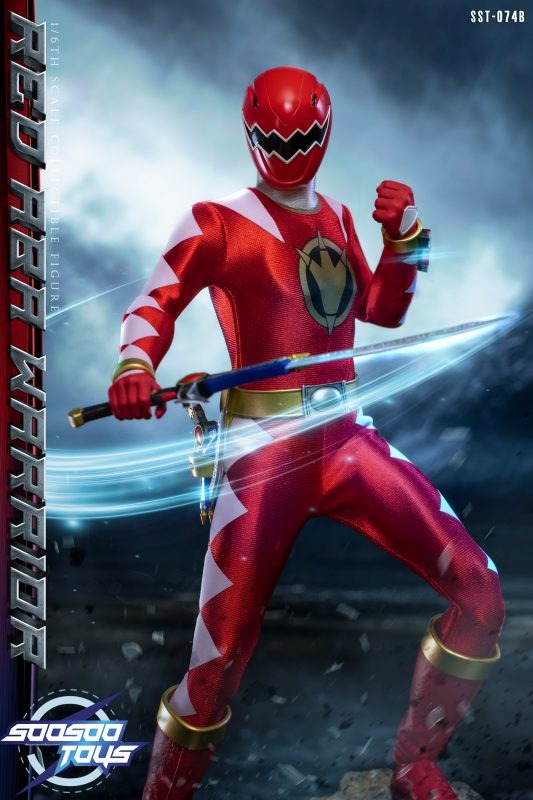 (Preorder) Soosootoys SST074B [Dino Thunder Aba Red Ranger] Power Rangers 1/6 Scale Collectible Figure