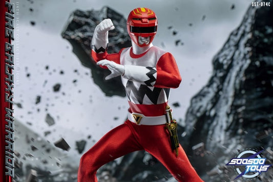 (Preorder) Soosootoys SST074C Lost Galaxy Red Ranger 1/6 Scale Collectible Figure