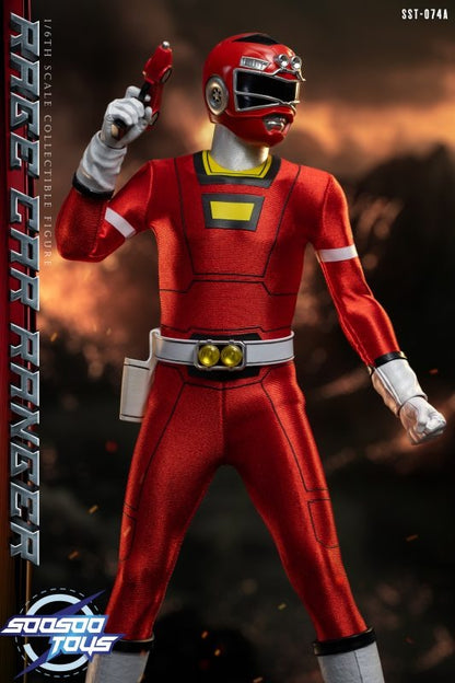 (Preorder) Soosootoys SST074A [Turbo Red Ranger] Power Rangers Toy 1/6 Scale Collectible Figure