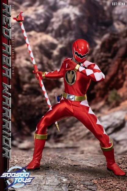 (Preorder) Soosootoys SST074B [Dino Thunder Aba Red Ranger] Power Rangers 1/6 Scale Collectible Figure